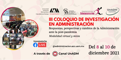 III Coloquio de Investigación en Administración